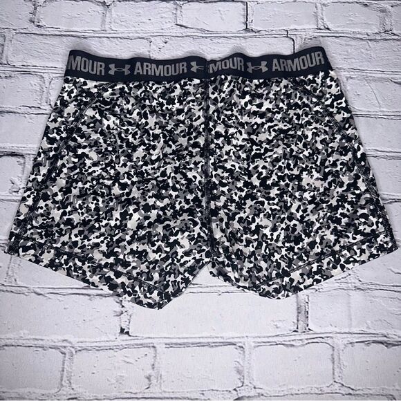 Under Armour HeatGear 3" Compression Shorts Black Multi Size Small - Picture 2 of 6